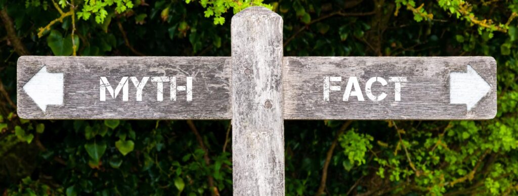 myth or fact sign